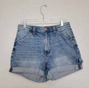 Divided Carpenter Blue Denim Jean Shorts
